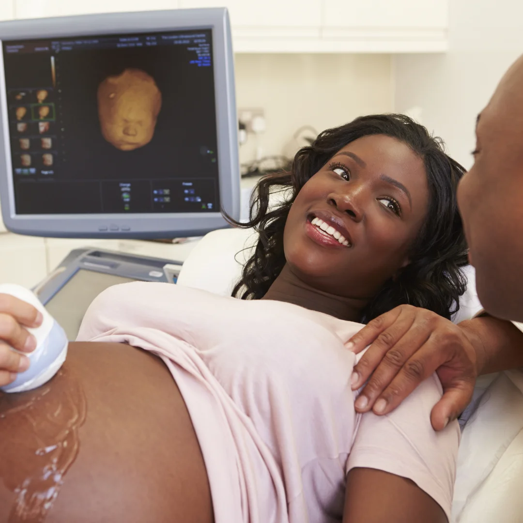 Happy pregnant woman | 3D BabyVision providing Ultrasound services at Amherstburg, ON