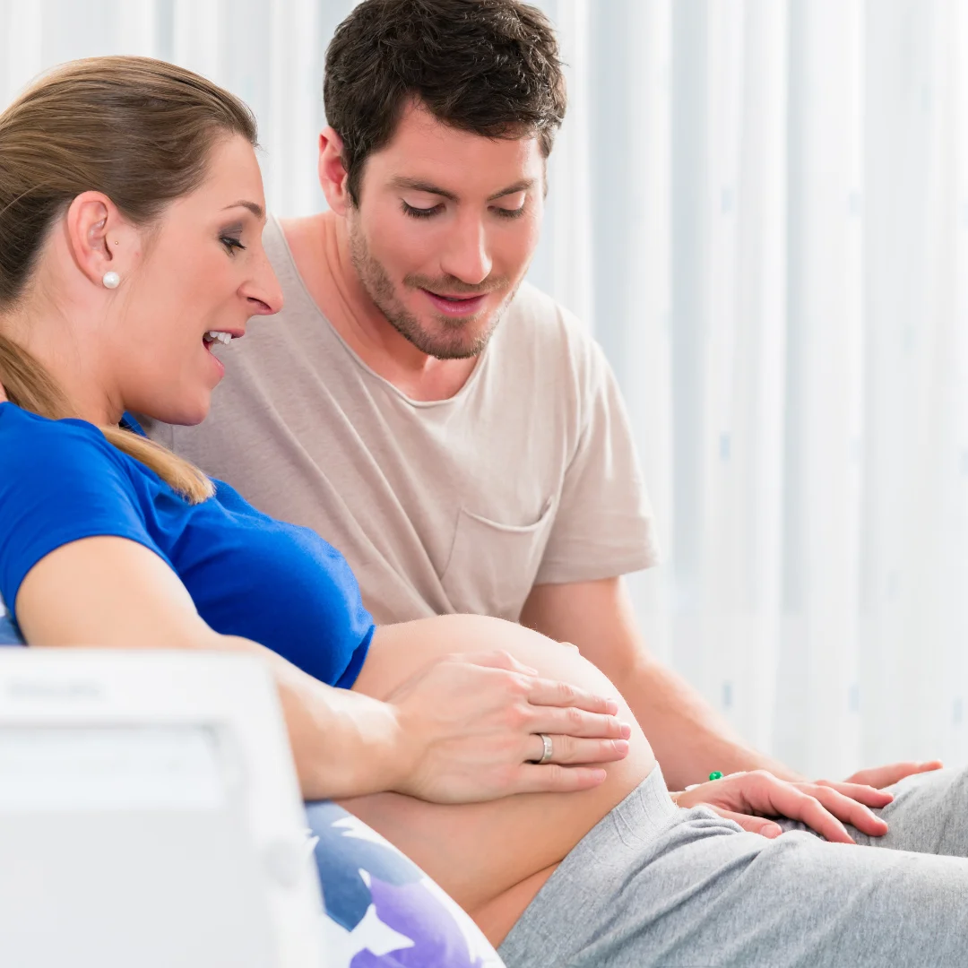 Happy pregnant woman | 3D BabyVision providing Ultrasound services at Comber, ON 