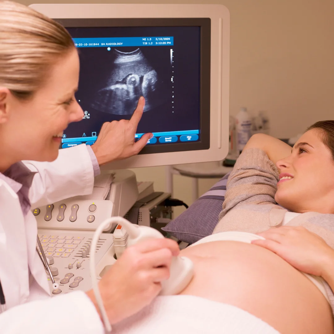 Happy pregnant woman | 3D BabyVision providing Ultrasound services at Blenheim, ON