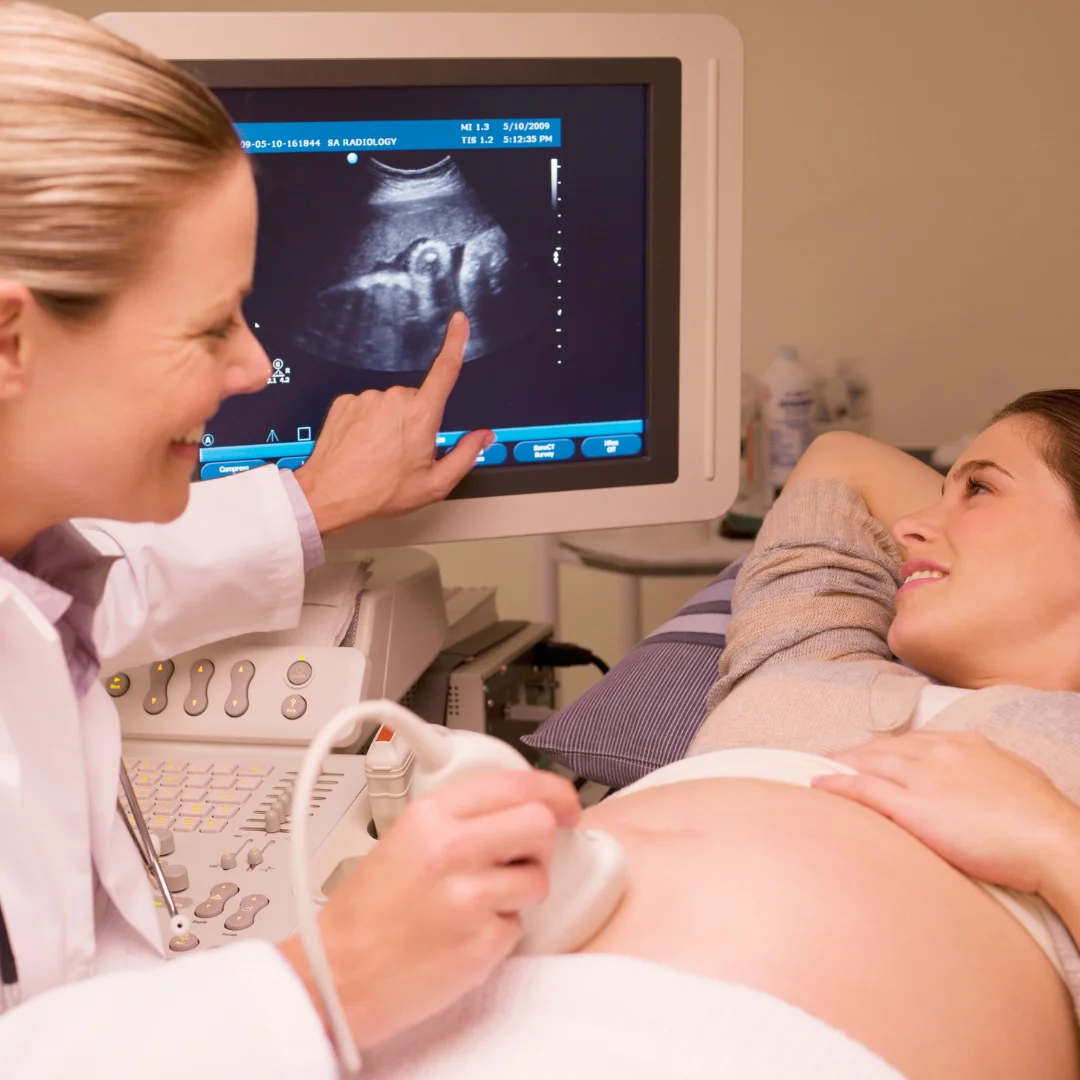 Happy pregnant woman | 3D BabyVision providing Ultrasound services at Polonia Park, Windsor, ON